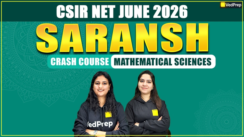 Saransh CSIR NET Mathematical Sciences June 2026: Crash Course