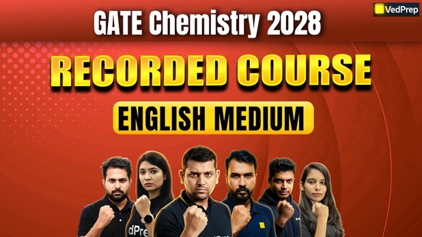 GATE Chemistry 2028: Recorded Course (English Medium)