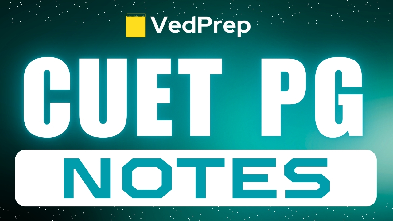 Read more about the article CUET PG Notes, Download CUET PG Best Books 2025