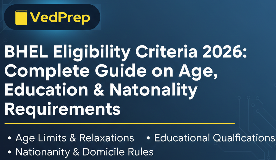 BHEL Eligibility Criteria 2026