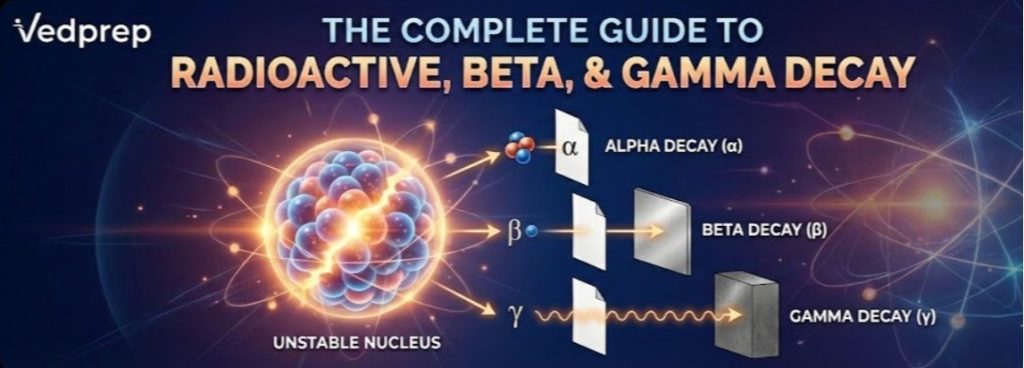 radioactive decay, beta Decay, gamma decay