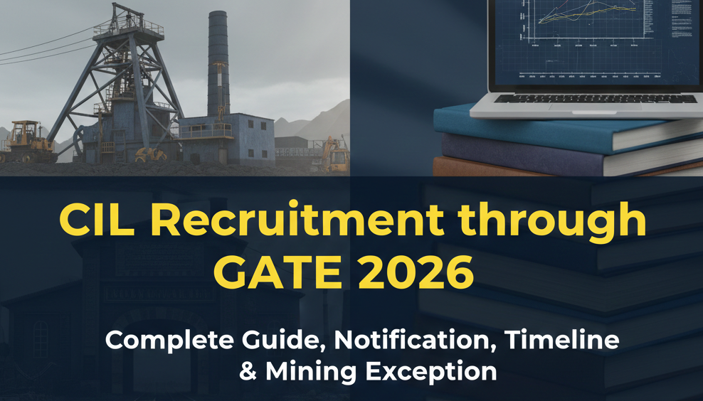 CIL Recruitment through GATE 2026