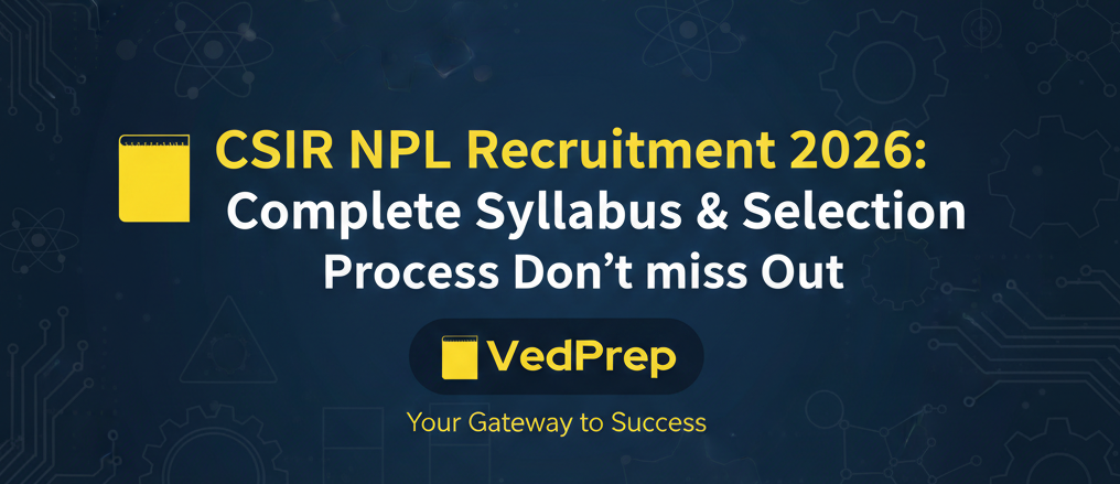 CSIR NPL Recruitment 2026