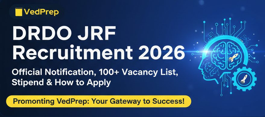 DRDO JRF Recruitment 2026