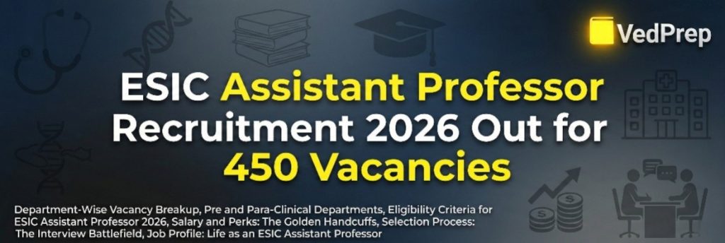 ESIC Recruitment 2026