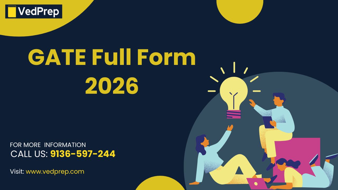 Read more about the article GATE Full Form 2026: Meaning, History, Conducting Authority