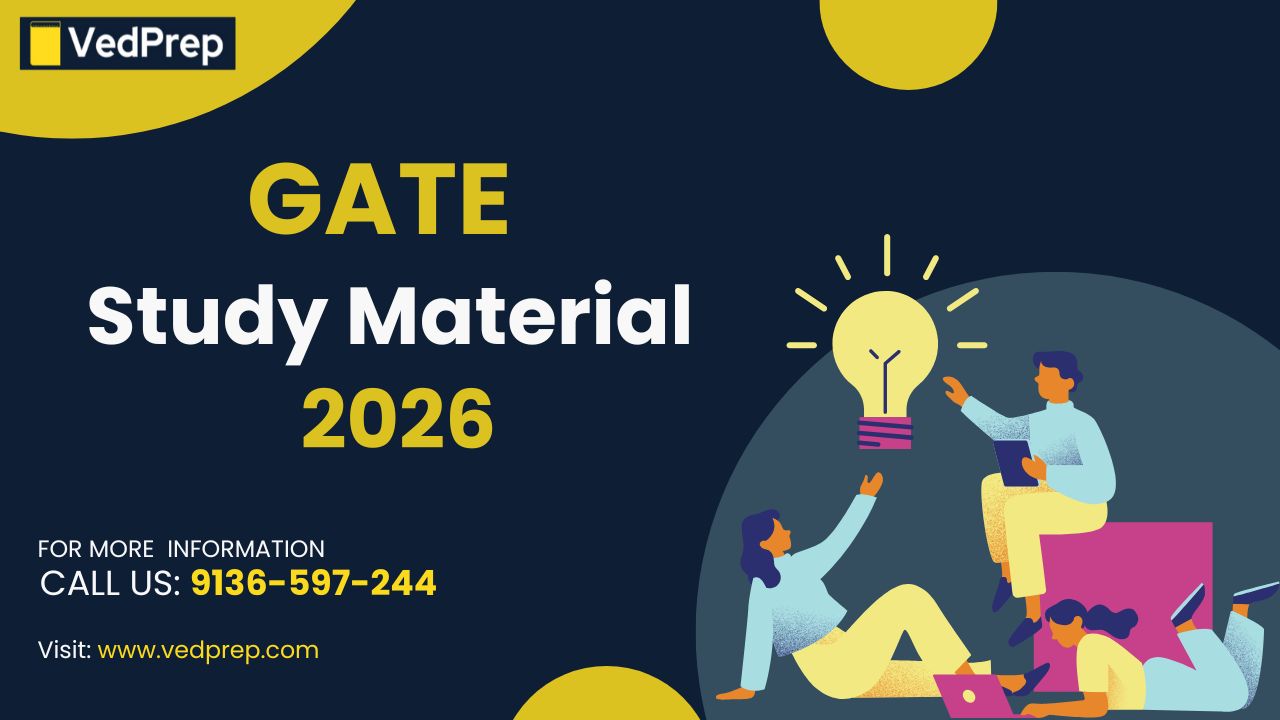 Read more about the article GATE Study Material 2026: Books, Notes, Lectures