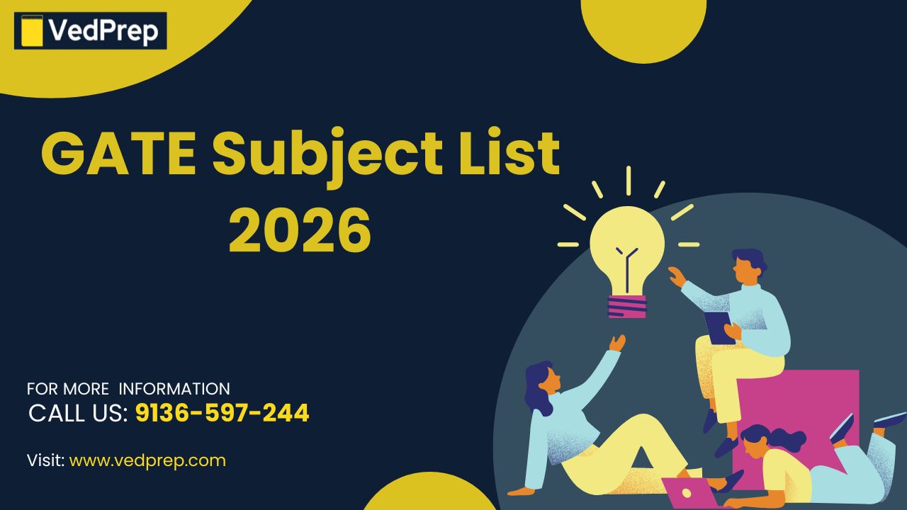 Read more about the article GATE Subject List 2026 for XE, XL, XH: Paper Codes, Eligibility