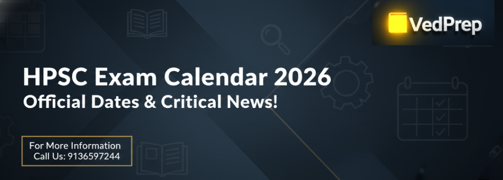 HPSC Exam Calendar 2026
