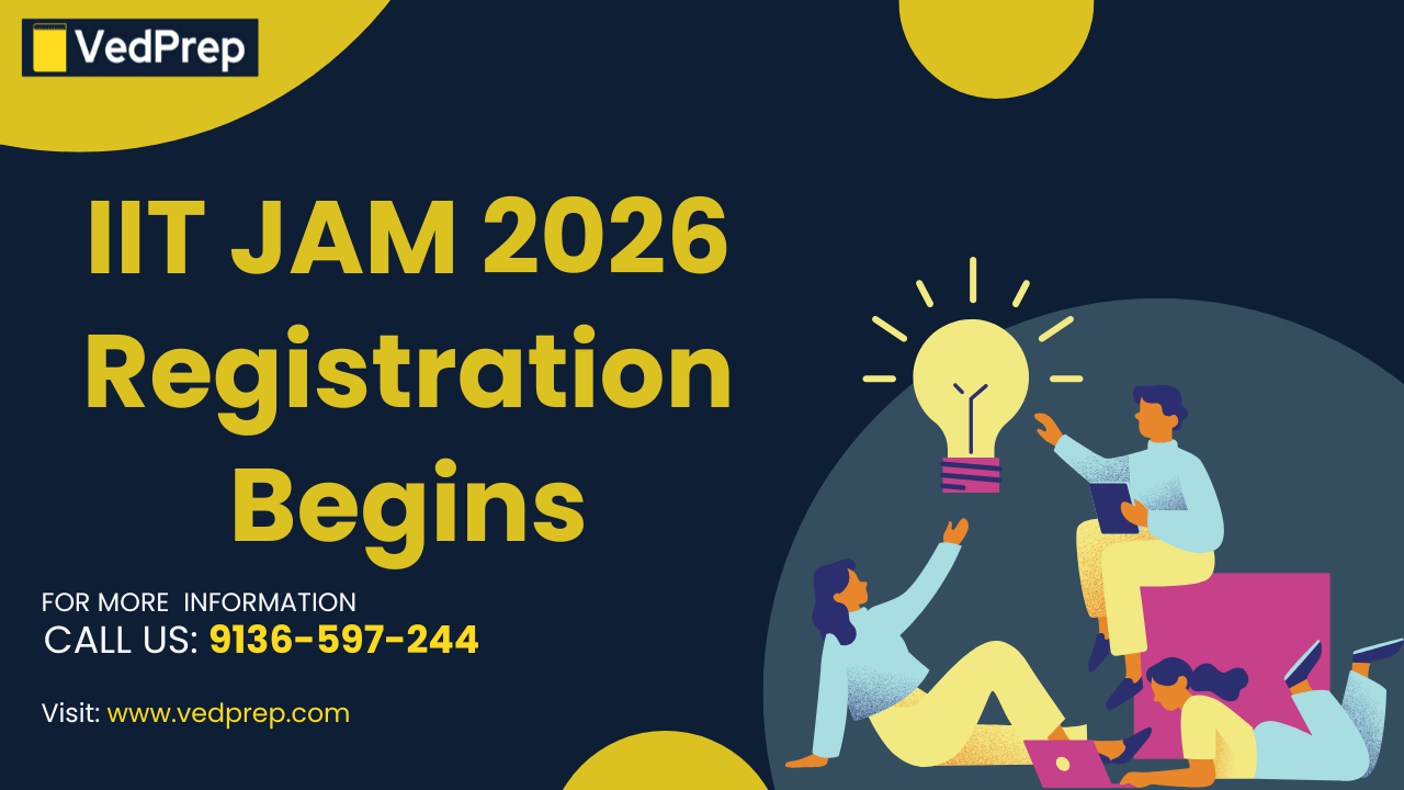 Read more about the article IIT JAM 2026 Registration Begins How to Apply Online?