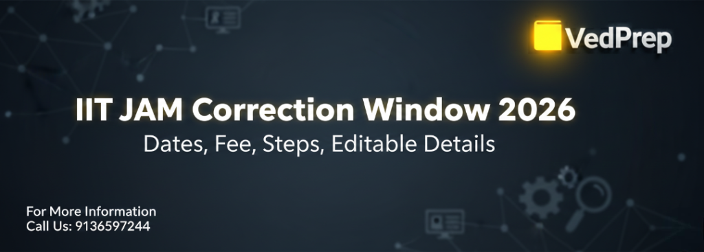 IIT JAM Correction Window 2026