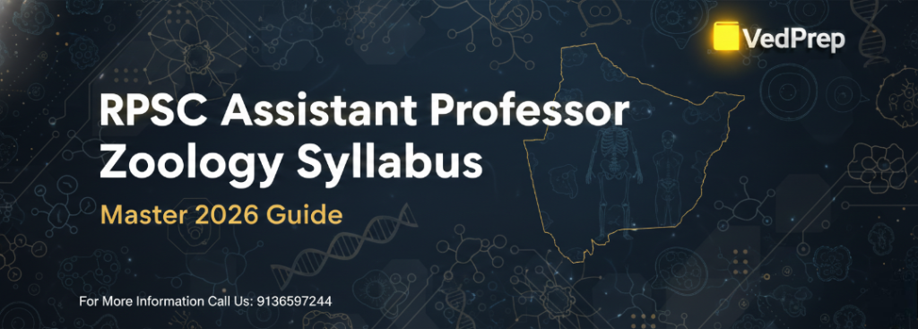 RPSC Assistant Professor Zoology Syllabus
