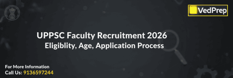 UPPSC Faculty Recruitment 2026