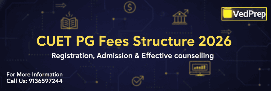 CUET PG Fees Structure 2026