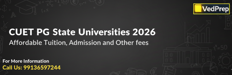 CUET PG State Universities 2026