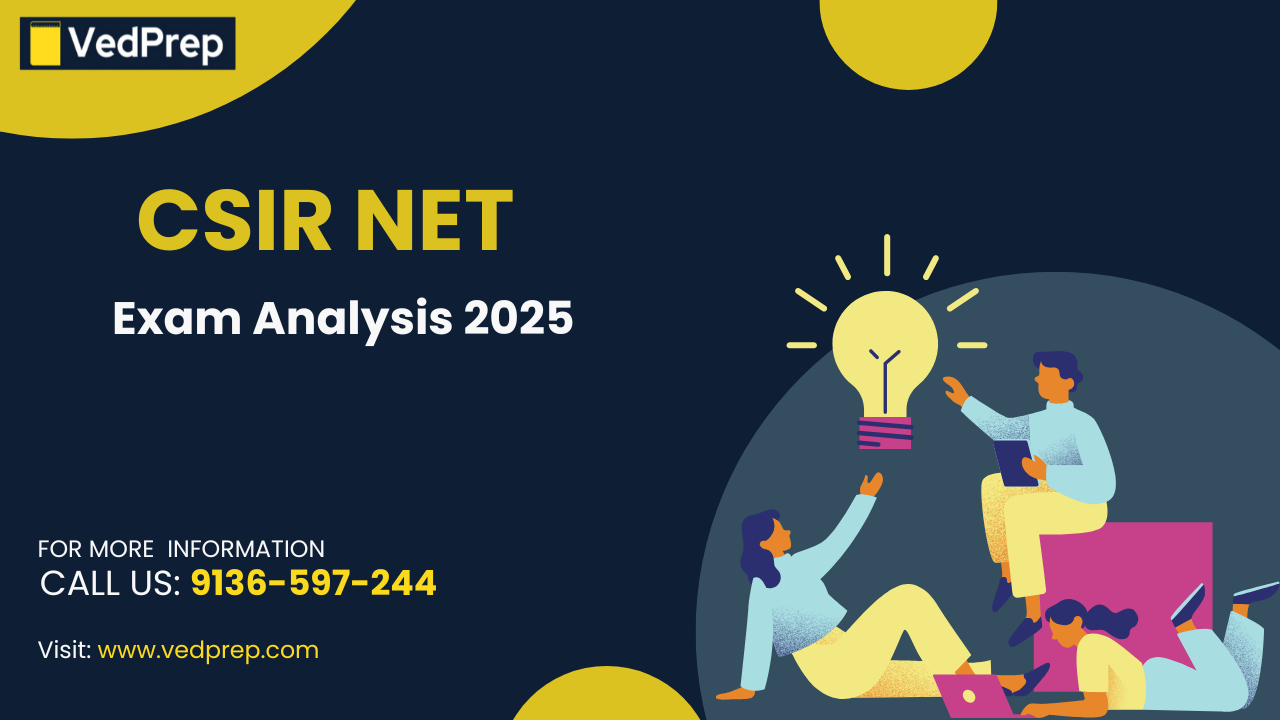 Read more about the article CSIR NET Exam Analysis 2025: Subject-wise Difficulty, Good Attempts & Paper Insights